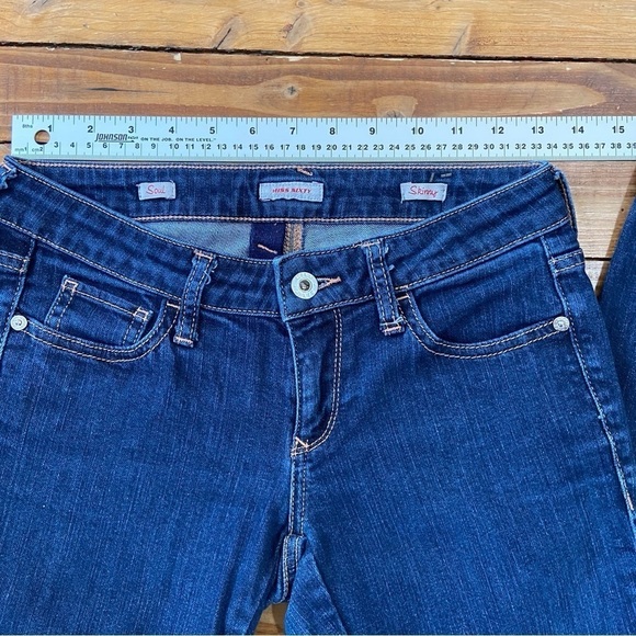 Miss syxty Soul ankle skinny blue jeans low rise soft stretchy Denim feminine 27 - Picture 9 of 13